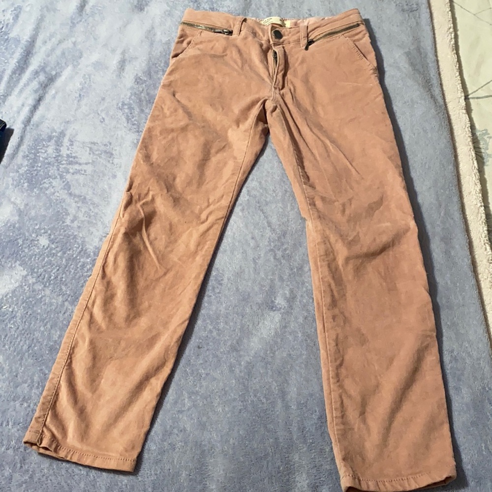 Zara kids velvet style pant